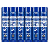 Dr. Bronner's pack frontal mostrando seis sticks y protección inmediata