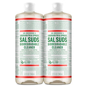 Dr. Bronner's Sal Suds front packaging showing scent and size benefit