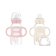 Dr. Brown's pack frontal mostrando dos sippy 270 ml, práctico y reconocible
