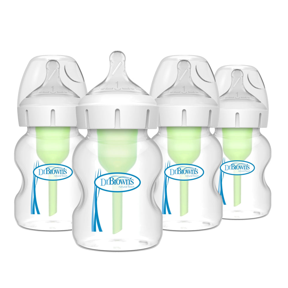 Dr. Brown's front packaging showing 4-pack and product benefits