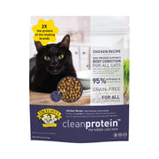 Dr. Elsey's cleanprotein chicken front packaging showing bag and benefits