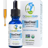 Dr. Green Mom botella frontal mostrando el envase y beneficios orgánicos