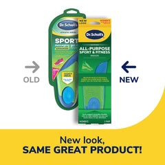 Dr. Scholl’s primer plano de la amortiguación que muestra absorción de impactos