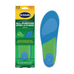 Dr. Scholl’s vista frontal del empaque con información y beneficio de confort