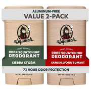 Dr. Squatch frente del pack 2 unidades mostrando diseño y aromas