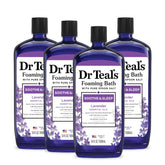 Dr Teal's botella frontal con aroma lavanda para relajación