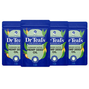 Dr Teal's envase frontal de sales Epsom con aceite de cannabis, relajación inmediata