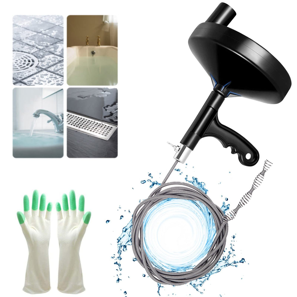 Drainsoon tambor frontal mostrando diseño resistente y almacenamiento seguro
