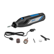 Dremel 7350 vista frontal con diseño ergonómico y control preciso