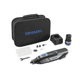 Dremel 8240 front view showing compact cordless tool and benefit of portability