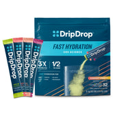 DripDrop box front showing Sunburst variety and count