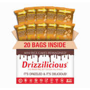 Drizzilicious empaque frontal French Toast mostrando diseño y porción para llevar
