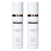 DRMTLGY front packaging showing 2-pack and SPF 46 for convenient protection