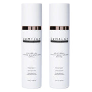 DRMTLGY front packaging showing 2-pack and SPF 46 for convenient protection