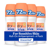 Dry Idea frontal del envase mostrando diseño y beneficio de protección
