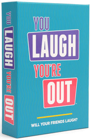 DSS Games caja frontal de You Laugh You're Out mostrando diseño y contenido