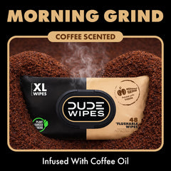 DUDE Wipes textura de la toallita close-up que muestra suavidad y absorción superior