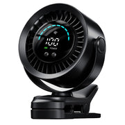 duludulu ventilador frontal con clip mostrando su sujeción segura
