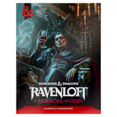 Dungeons & Dragons portada Ravenloft mostrando terror y ambientación inmersiva