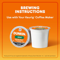 Dunkin' open box with pods visible showing convenient bulk supply