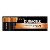 Duracell pack de 6 frontal mostrando embalaje y marca para seguridad doméstica