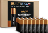 Duracell Coppertop front packaging showing 28-count for clear purchase choice