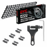 DYCTAHO cadena 420 empaque frontal mostrando kit completo y facilidad de instalación
