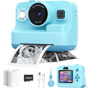 Dylanto front packaging showing camera and included accessories for instant fun