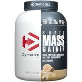 Dymatize presentación frontal mostrando envase y sabor vainilla, facilita elección