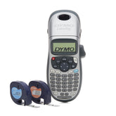 DYMO LetraTag 100H vista frontal con diseño portátil y botones claros