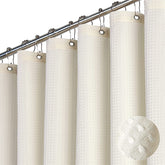 Dynamene cortina frontal crema estilo spa y elegante
