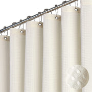 Dynamene cortina frontal crema estilo spa y elegante