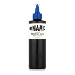 Dynamic Color Co botella Triple Black frontal mostrando etiqueta y volumen