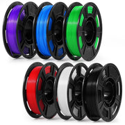 Dynta front packaging showing compact 53mm spool and color for easy selection