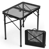 E EASTSTORM front view folded for compact travel and easy storage