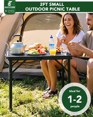 E EASTSTORM table set at 10.6 in low height ideal for ground seating