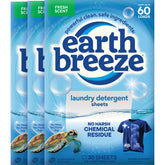 Earth Breeze frente del empaque mostrando formato compacto y beneficio ecológico
