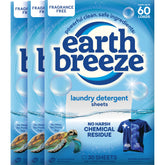Earth Breeze paquete frontal mostrando diseño y beneficio ecológico