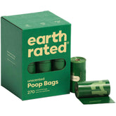 Earth Rated frente del empaque mostrando 120 bolsas y marca