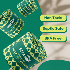 ECOLipak detalle de textura del papel, suave y absorbente