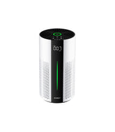 ECOSELF front view purifier showing controls and color ring for easy monitoring