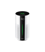 ECOSELF front view purifier showing controls and color ring for easy monitoring