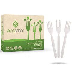 Ecovita frontal del empaque mostrando cantidad y bandeja, ahorro visual