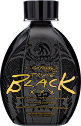 ED HARDY envase frontal de la loción Black XXX mostrando la marca y tamaño