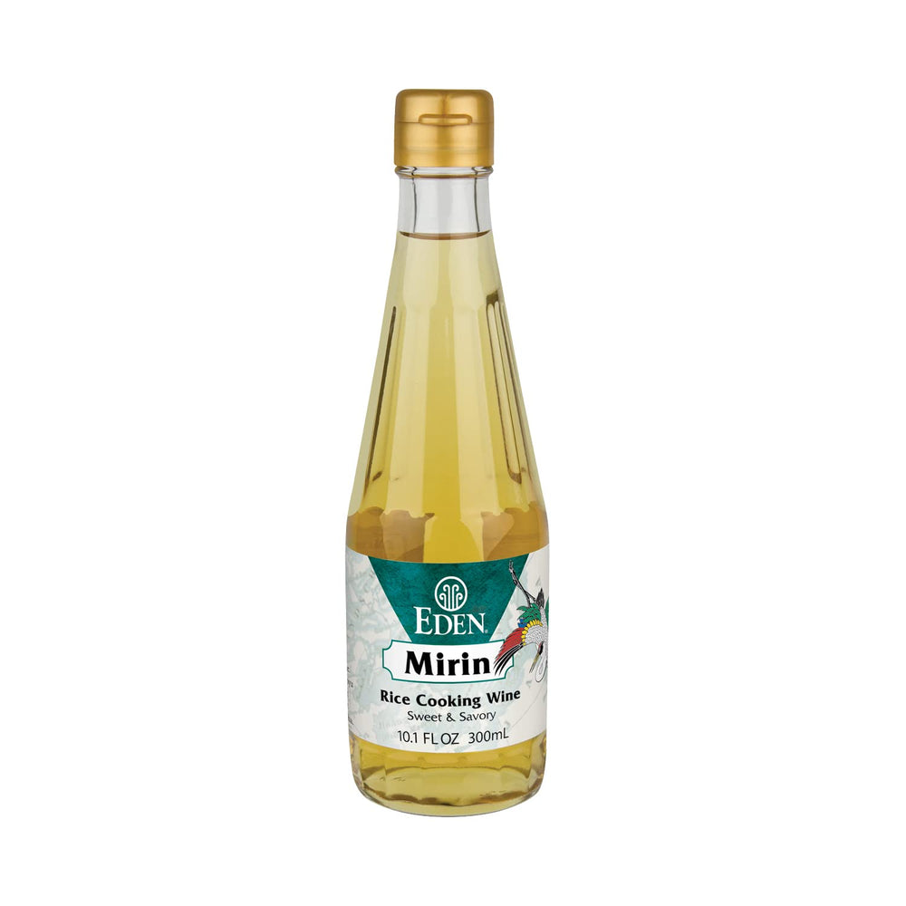Eden Mirin vista frontal del envase mostrando la botella y etiqueta, ayuda a identificar el producto