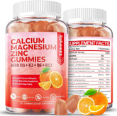 Edmmyliy front packaging showing bottle and orange gummies, clear product presentation and benefit