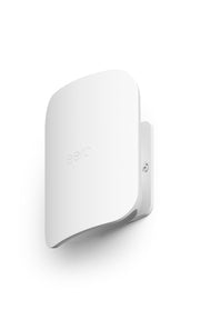 eero Outdoor 7 front view showing sleek enclosure and durable design for reliable outdoor Wi‑Fi