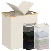 efluky front view with lid closed showing neat storage benefit