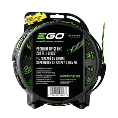 EGO Power+ front packaging showing AL2470B 230 ft and compatibility benefits