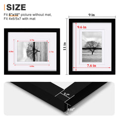 Egofine plexiglás protector sin reflejos para fotos limpias